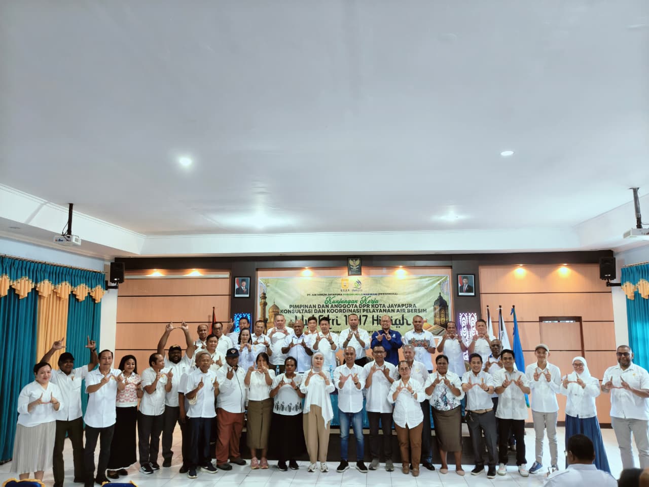 PENINJAUAN LANGSUNG KESIAPAN AIR BERSIH MENJELANG IDUL FITIRI 2026 KE PT PDAM JAYAPURA ROBONGHOLO NANWANI