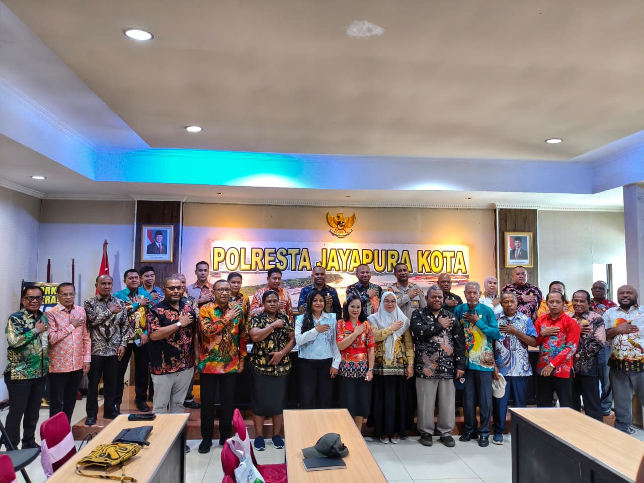 DPR Kota Jayapura Bahas Situasi Keamanan Jelang Ramadhan Bersama Polresta