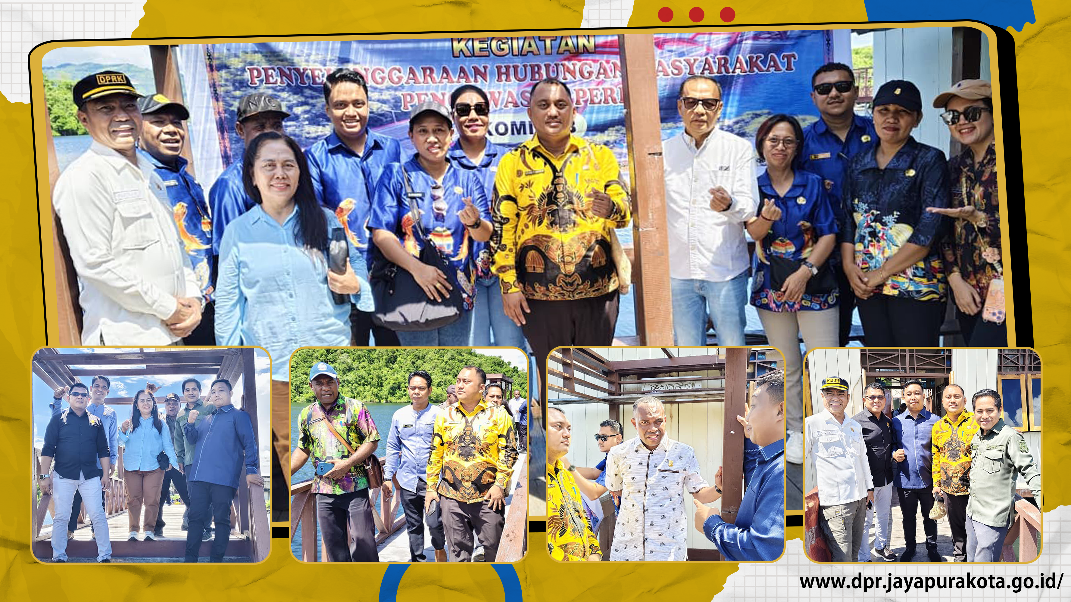 EKOWISATA MANGROVE MANJADI SALAH SATU SASARAN TINJAU DALAM PENGAWASAN PERDA KAMPUNG WISATA OLEH KOMISI B DAN DINAS PARIWISATA KOTA JAYAPURA